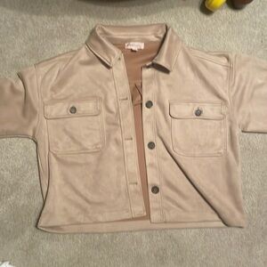 Philosophy light brown jacket